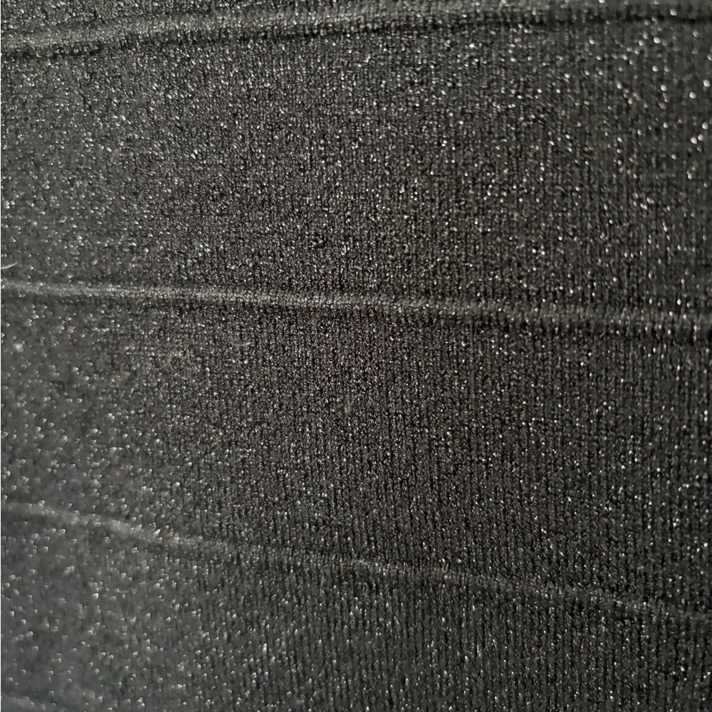 Black Off-Shoulder sweater Dress - Picture 4 of 7